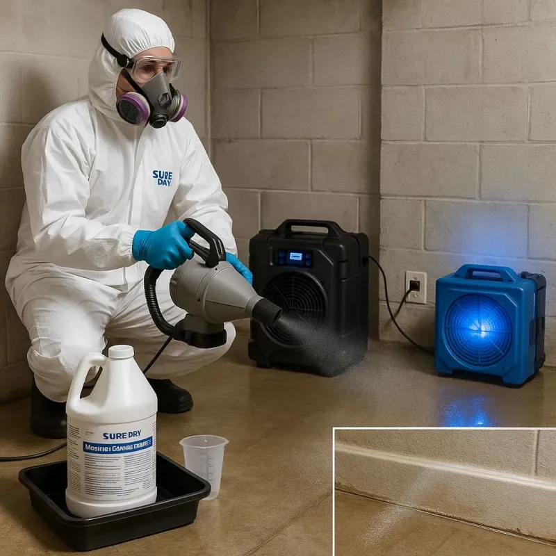 Sanitization and Odor Removal process in Depue, IL