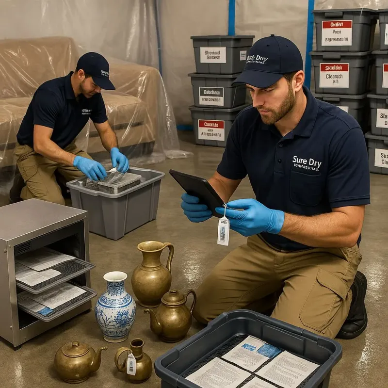 Content Protection and Restoration process in Depue, IL