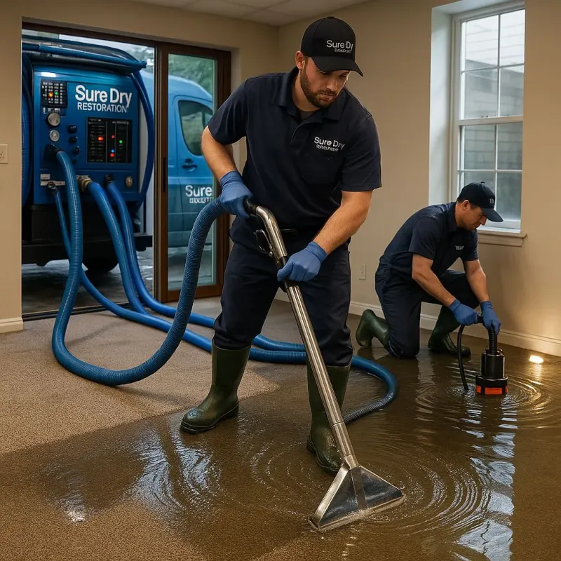 Water Extraction and Removal process in Depue, IL